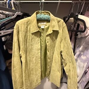 Coldwater Creek Light Green Blazer
